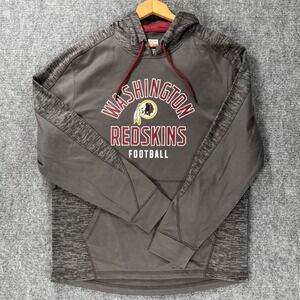 Washington Redskins NFL Team Apparel Men's Large Gray Hoodie 2019 Football
